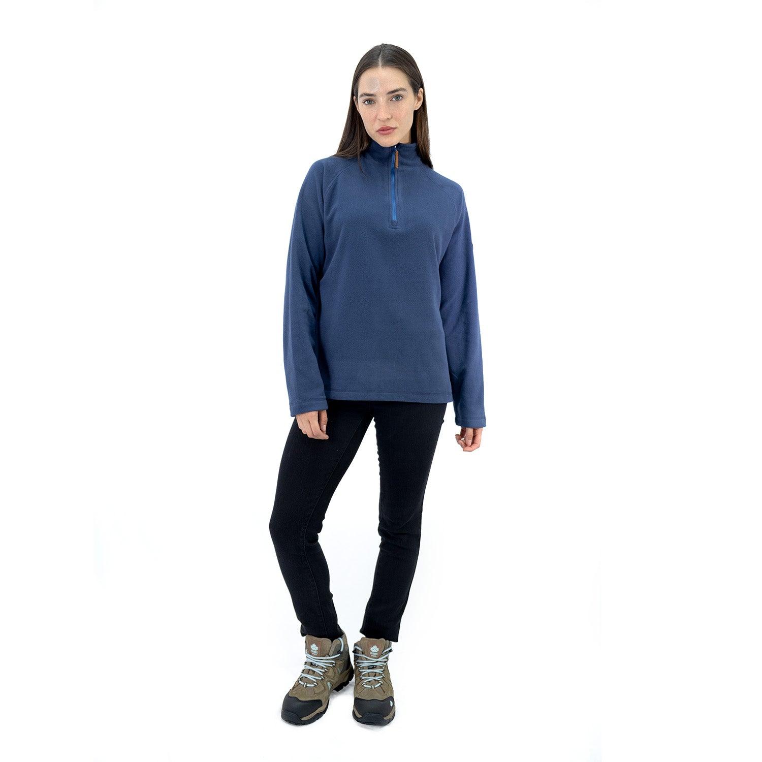 Polar Quebec Maullin Azul Mujer