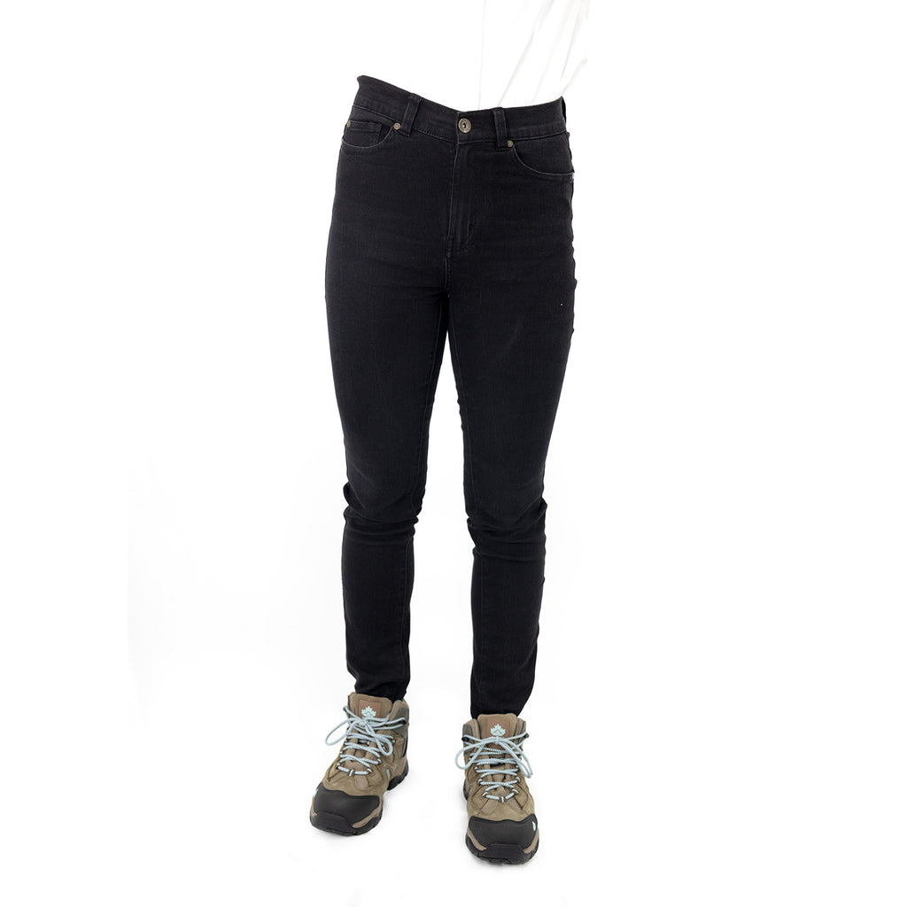 Jeans Quebec Toronto Negro Mujer