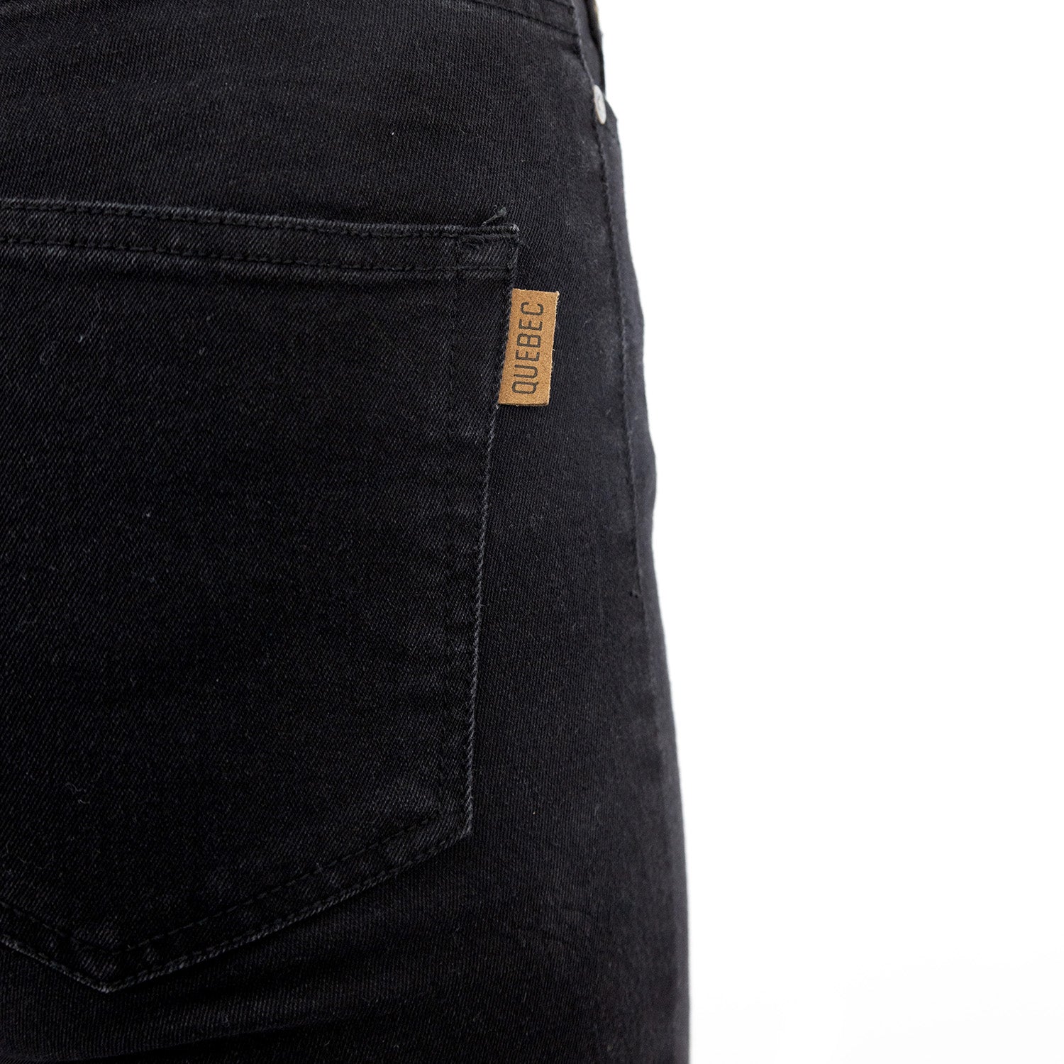 Jeans Quebec Toronto Negro Mujer