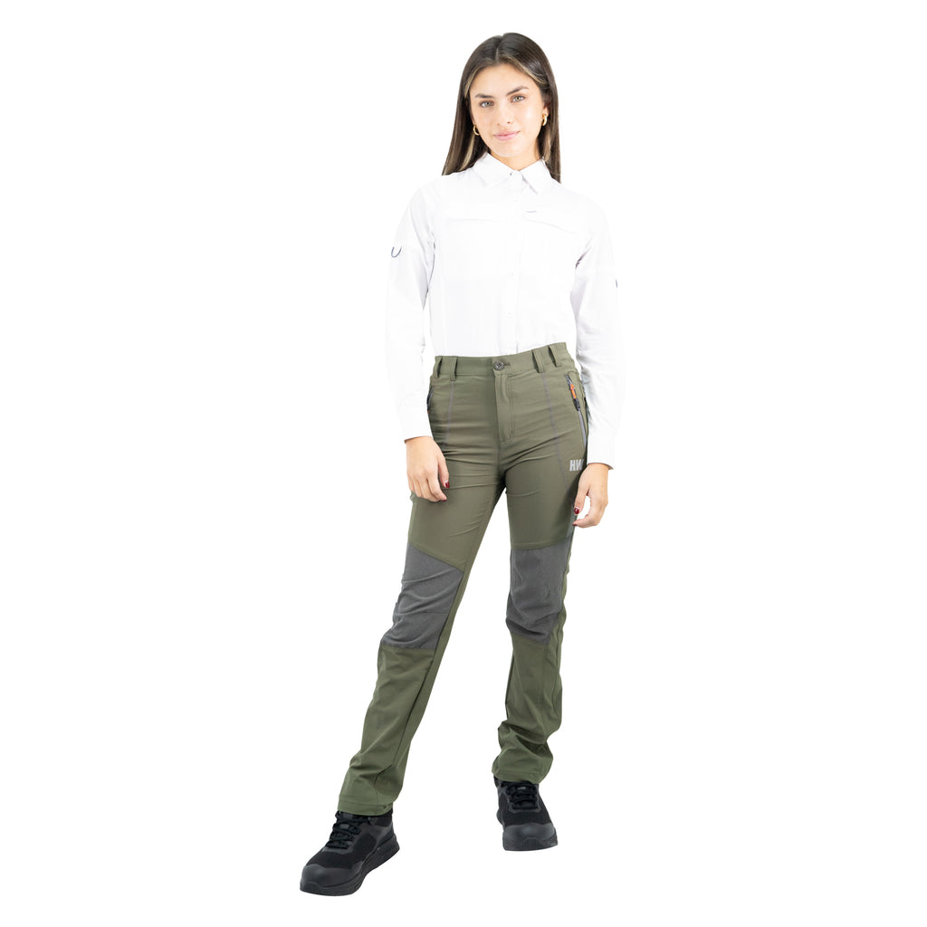Pantalón HW Nahuel Mujer Verde Oliva