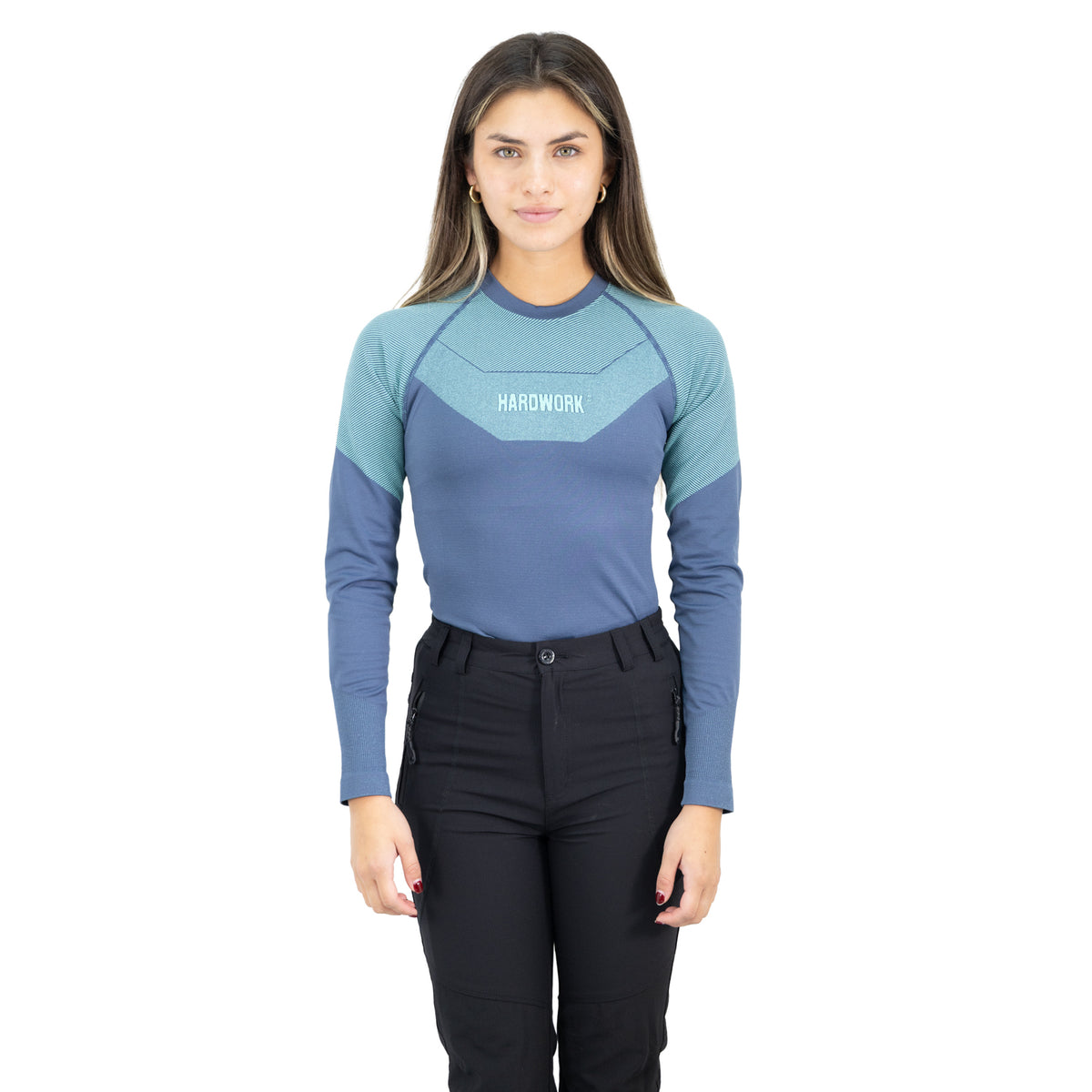 Camiseta Primera Capa HW Ecopper Mujer Blue - S-M