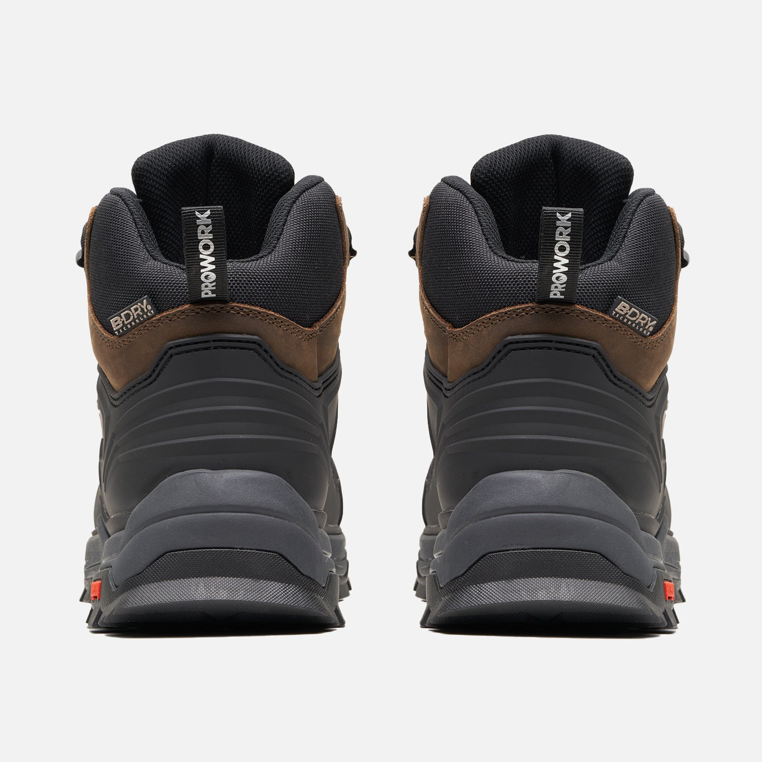 ZAPATO SEGURIDAD LIPPI PRO WORK HOMBRE ATMOS MID CAFÉ OSCURO