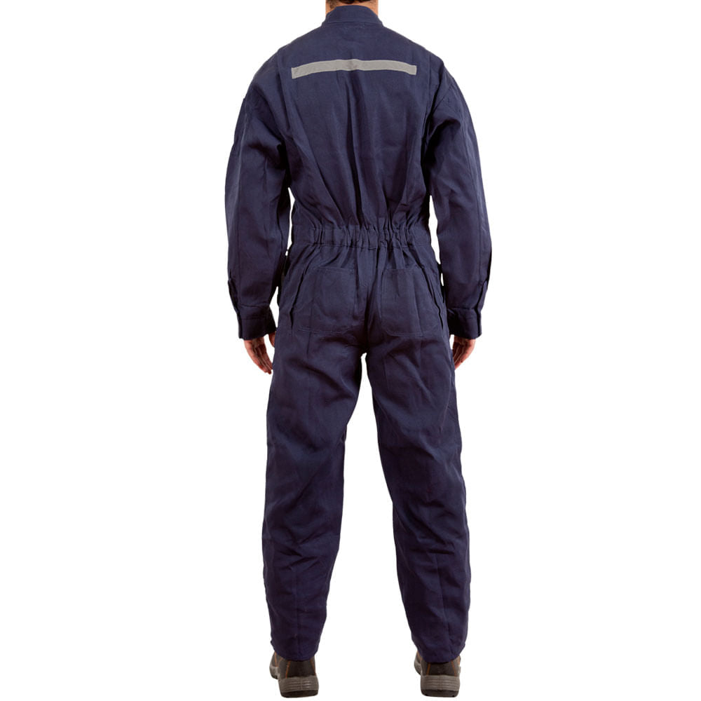 Overol Poplin Azul