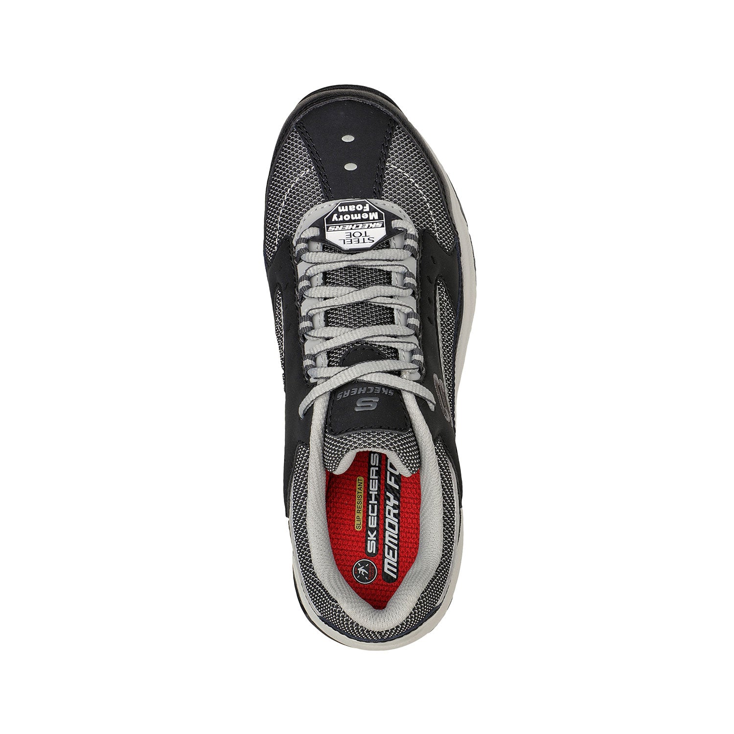 Zapatilla Seguridad Skechers Biscoe Negro