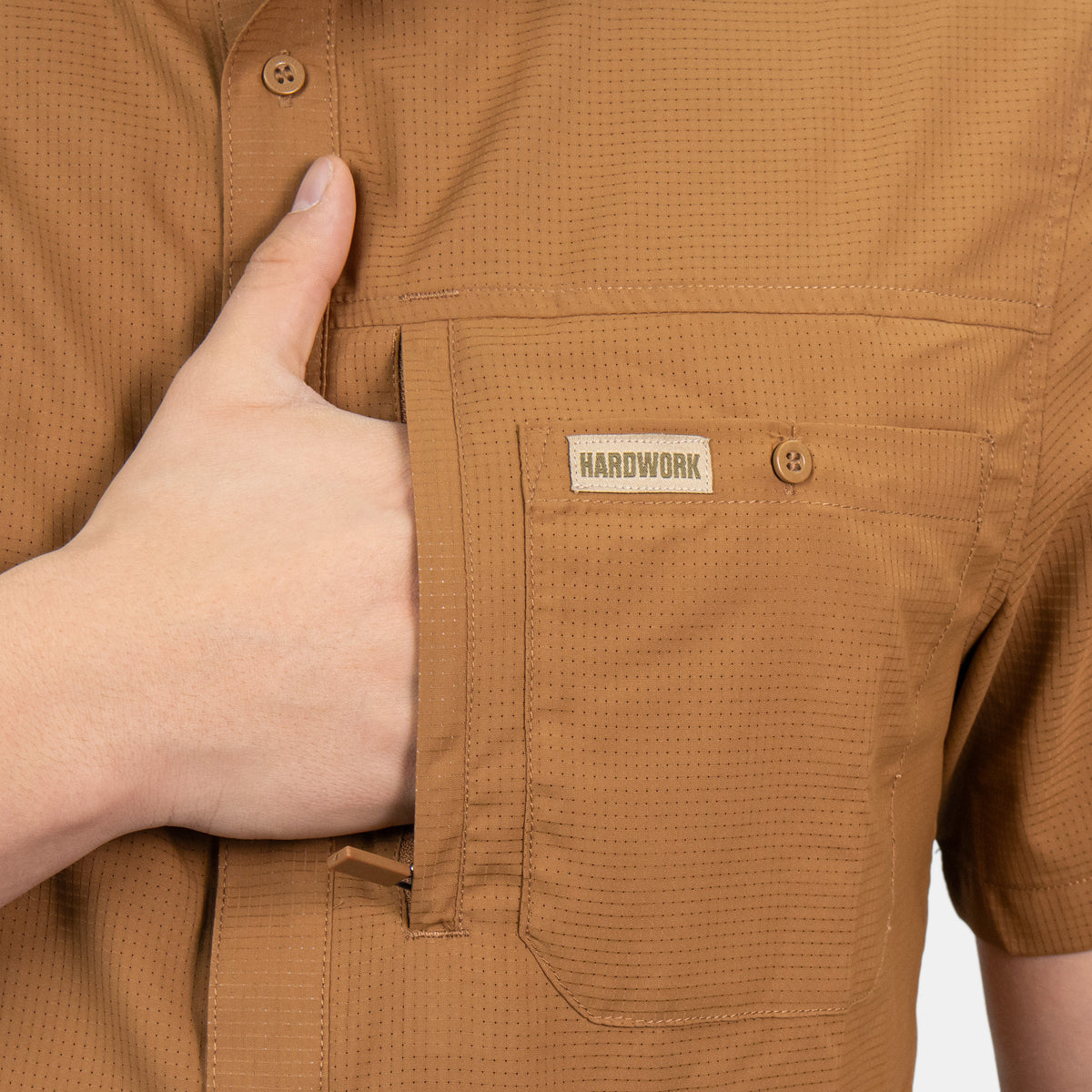 CAMISA HW KINGSTON TOBACCO
