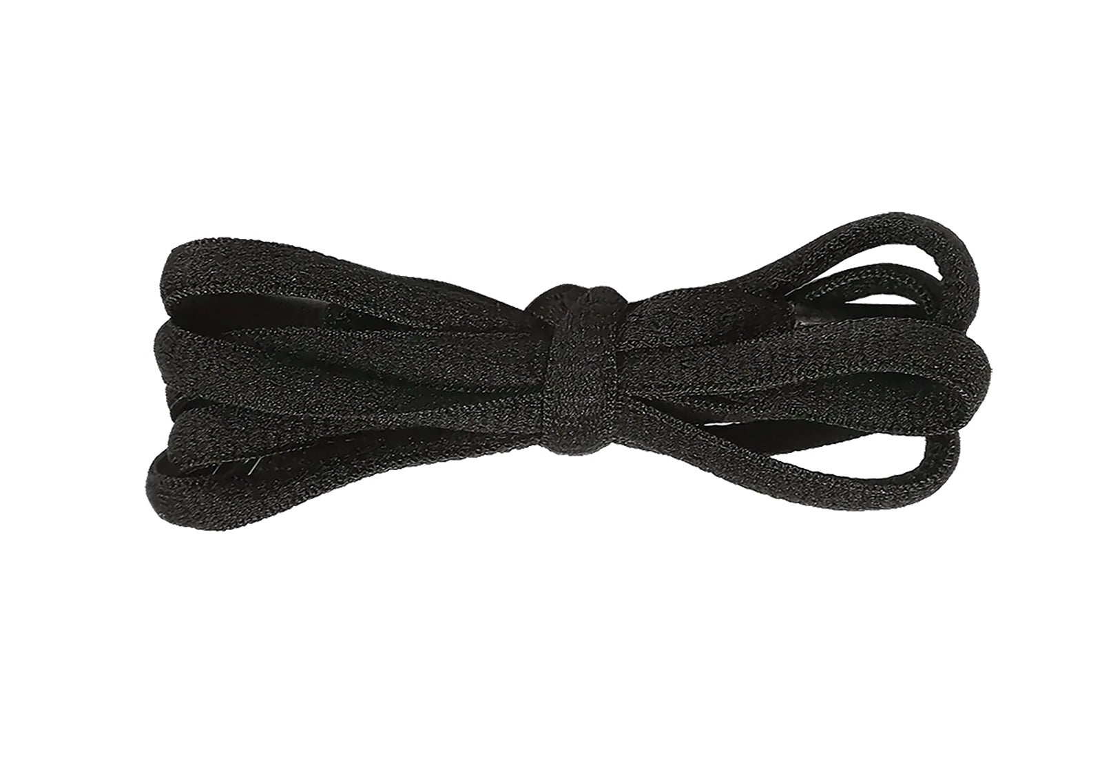Cordones Defender Ovalado Negro Medium