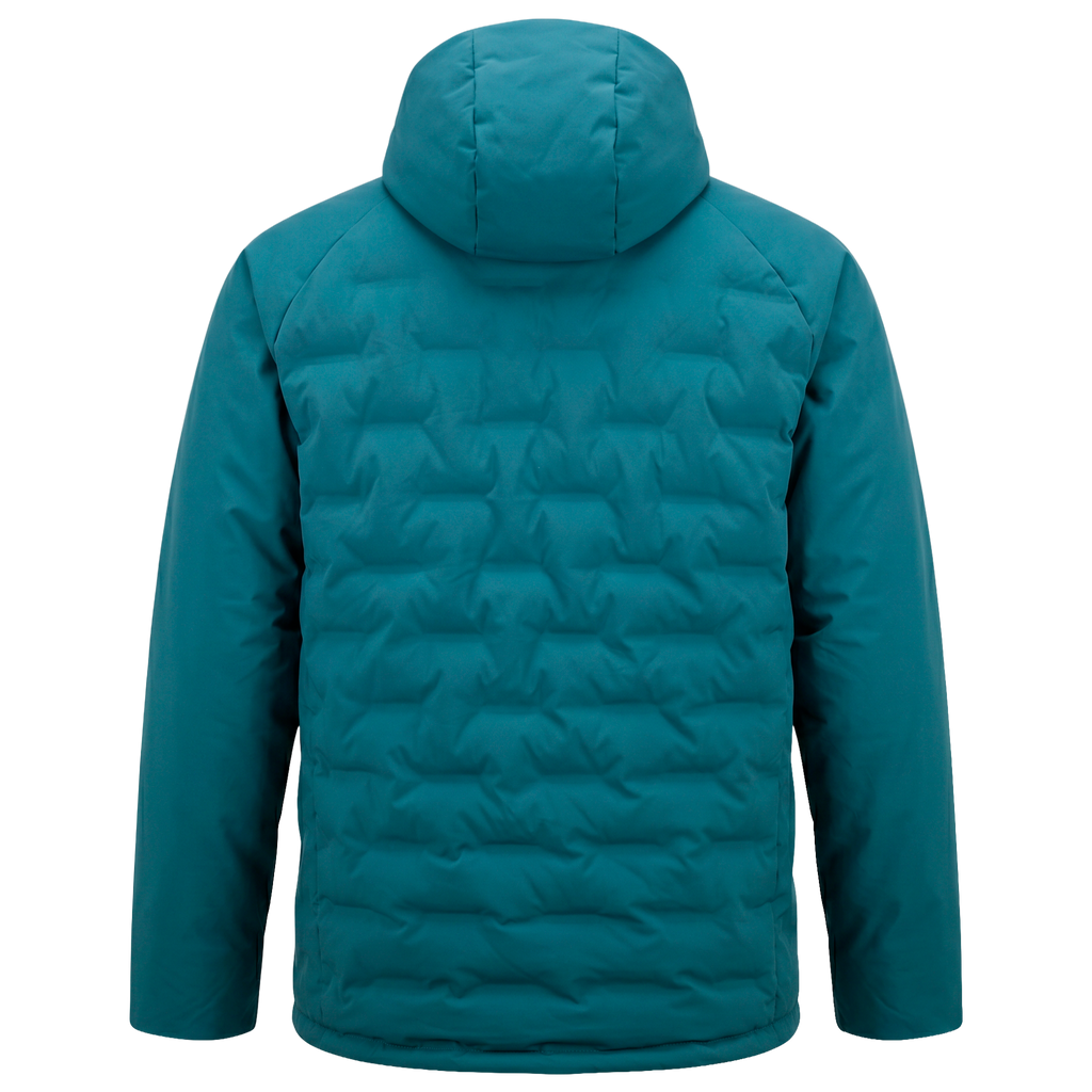 Parka Insulada HW Explorer Hombre Petroleo Mostaza