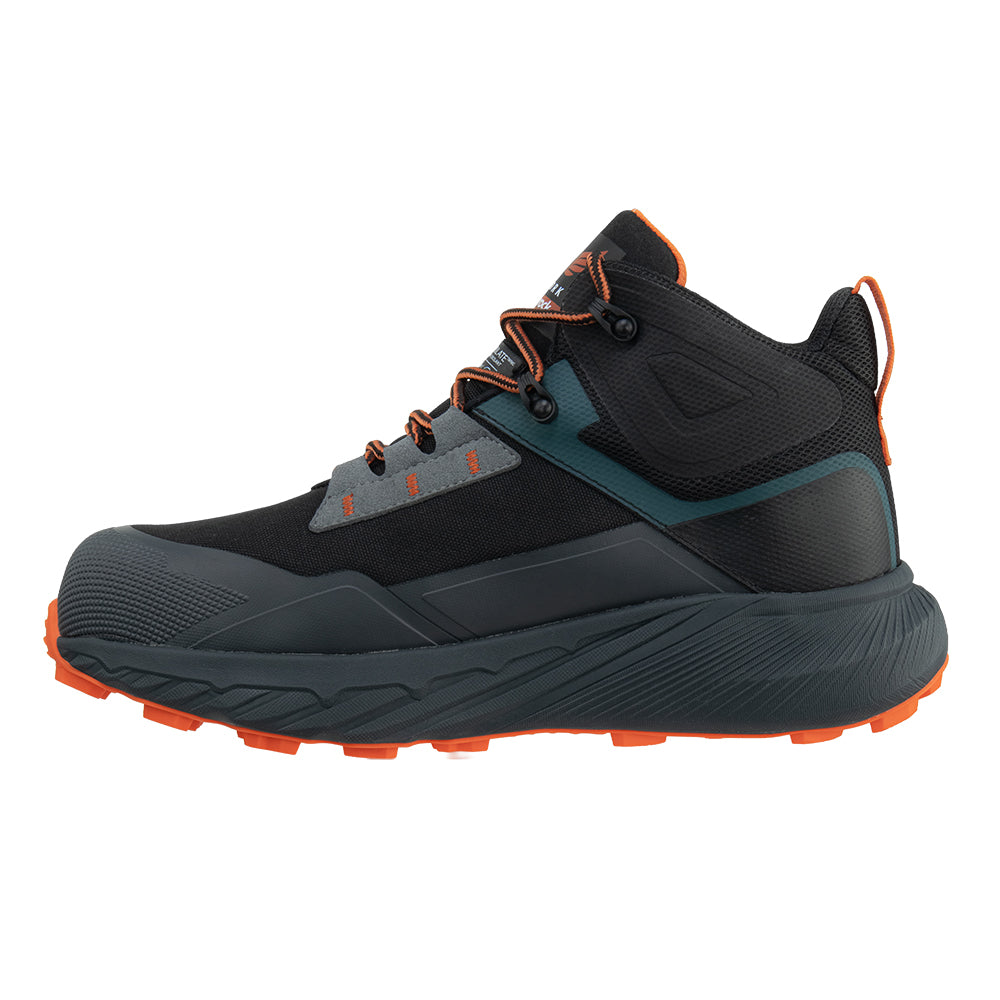 BOTIN DE TRABAJO FLY WORK FENIX WP BLACK ORANGE