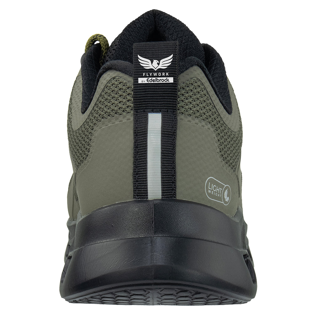 ZAPATILLA DE TRABAJO EDBK FLY WORK LOW DK GREEN BLACK