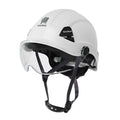 CASCO YAKO STEELPRO BLANCO CON VISERA ISP