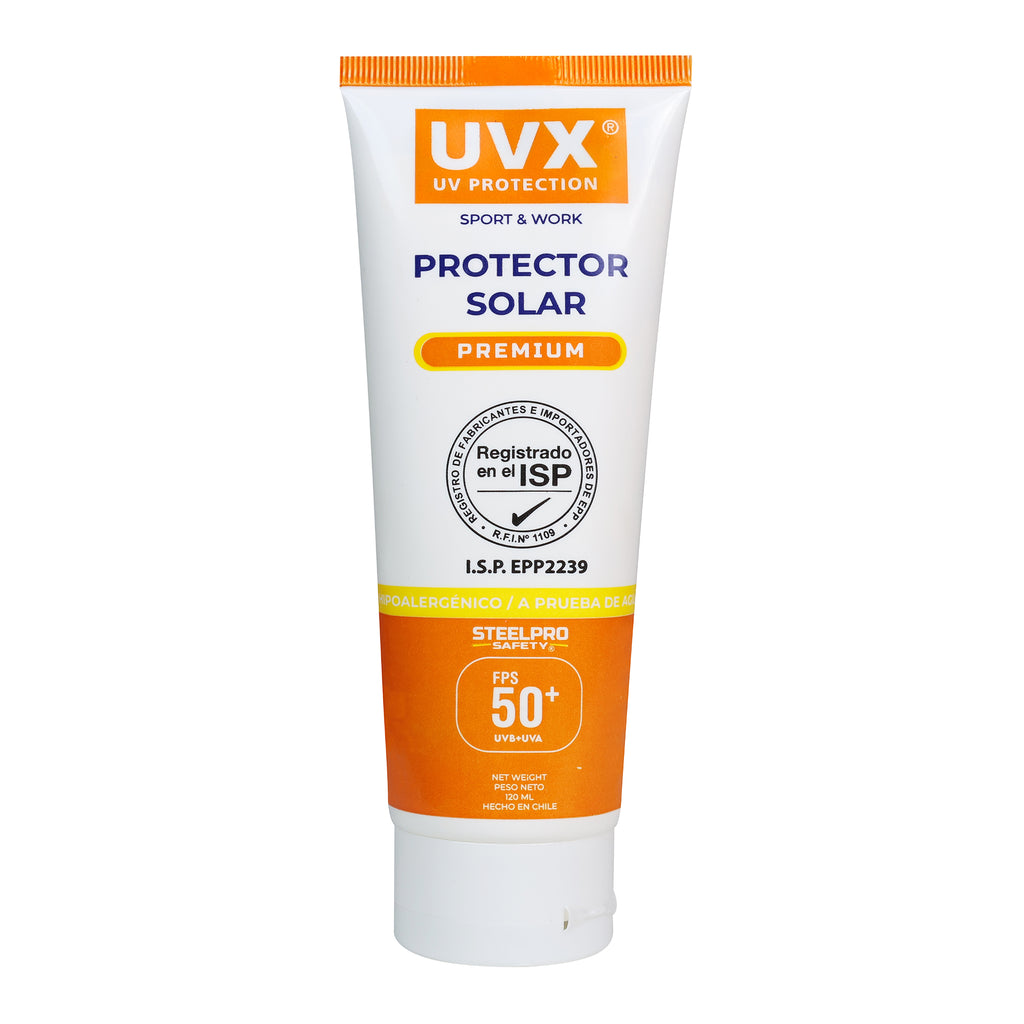 Crema Protección Solar UVX 120 Grs. Premium