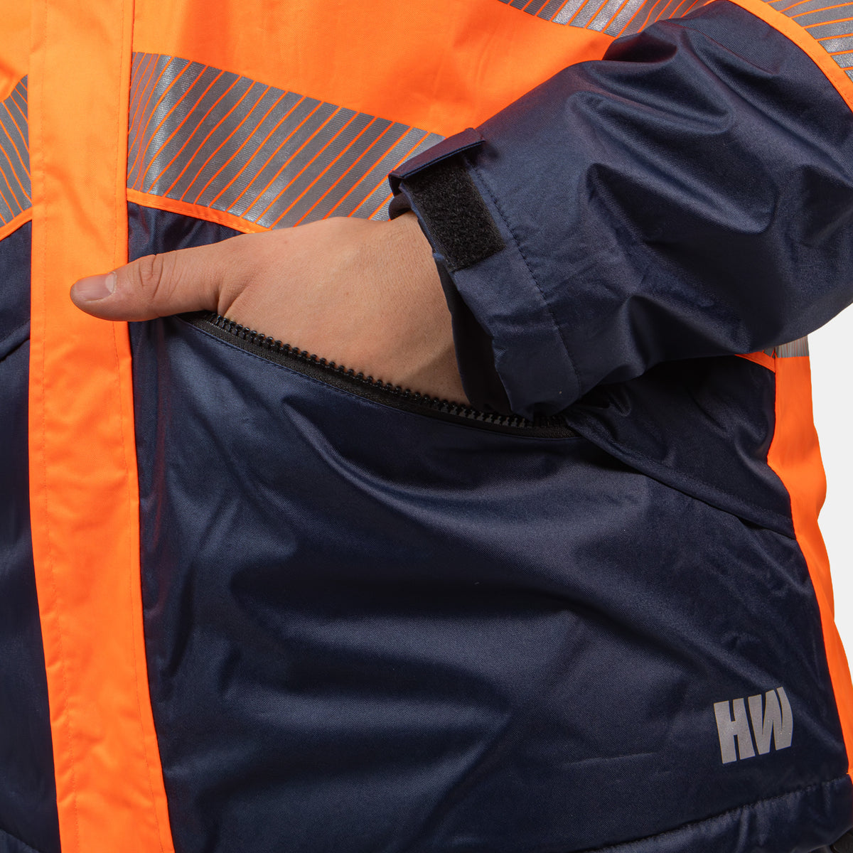 Parka HW Artica Naranjo Fluor