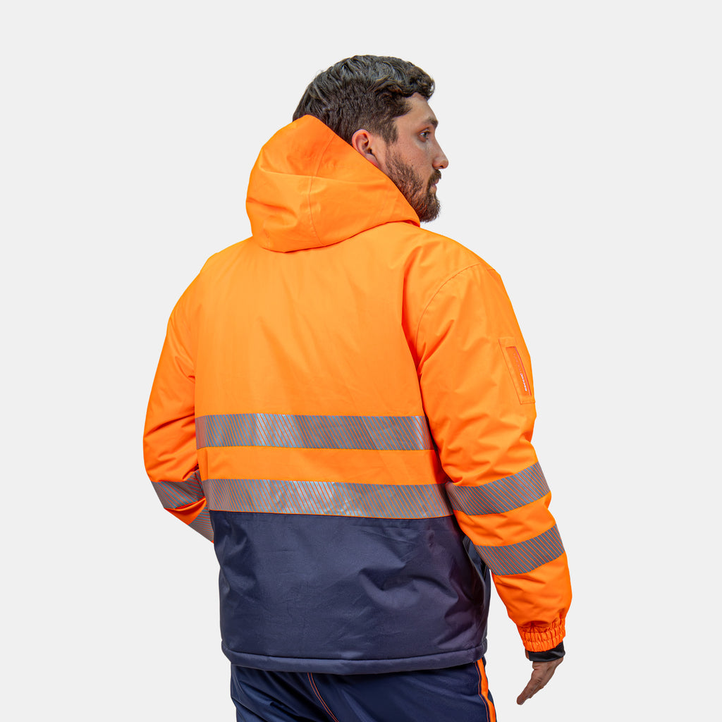 PARKA REFLECTIVA HW SIBERIA POLARIS PRO NARANJA FLUOR