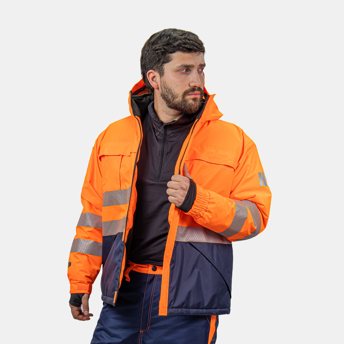 PARKA REFLECTIVA HW SIBERIA POLARIS PRO NARANJA FLUOR