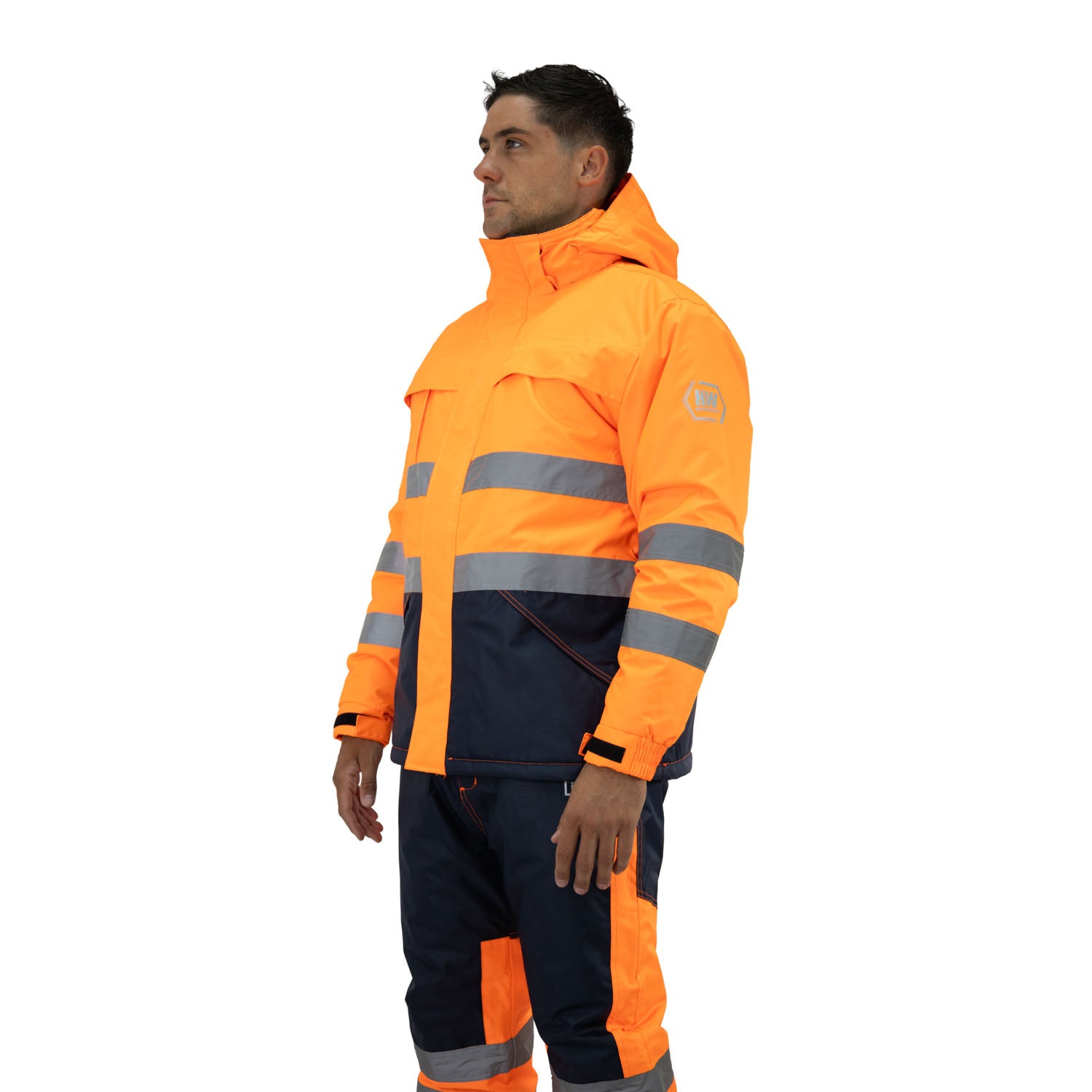 Parka Reflectiva HW Siberia Naranjo Fluor