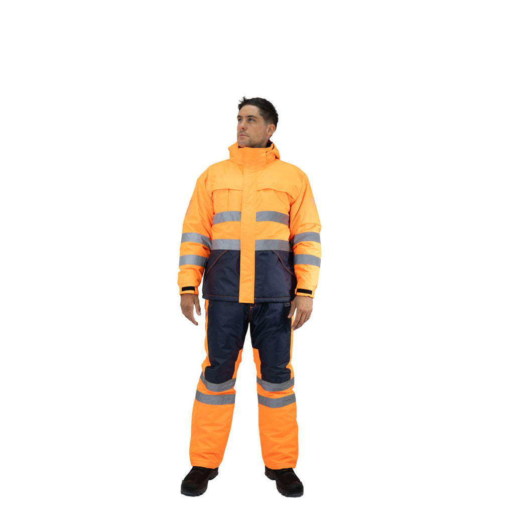 Parka Reflectiva HW Siberia Naranjo Fluor