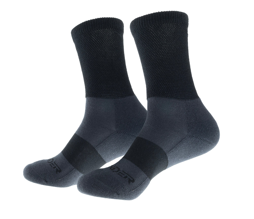 Calcetin Terapeutico Diabetico Black Hombre - Ankle