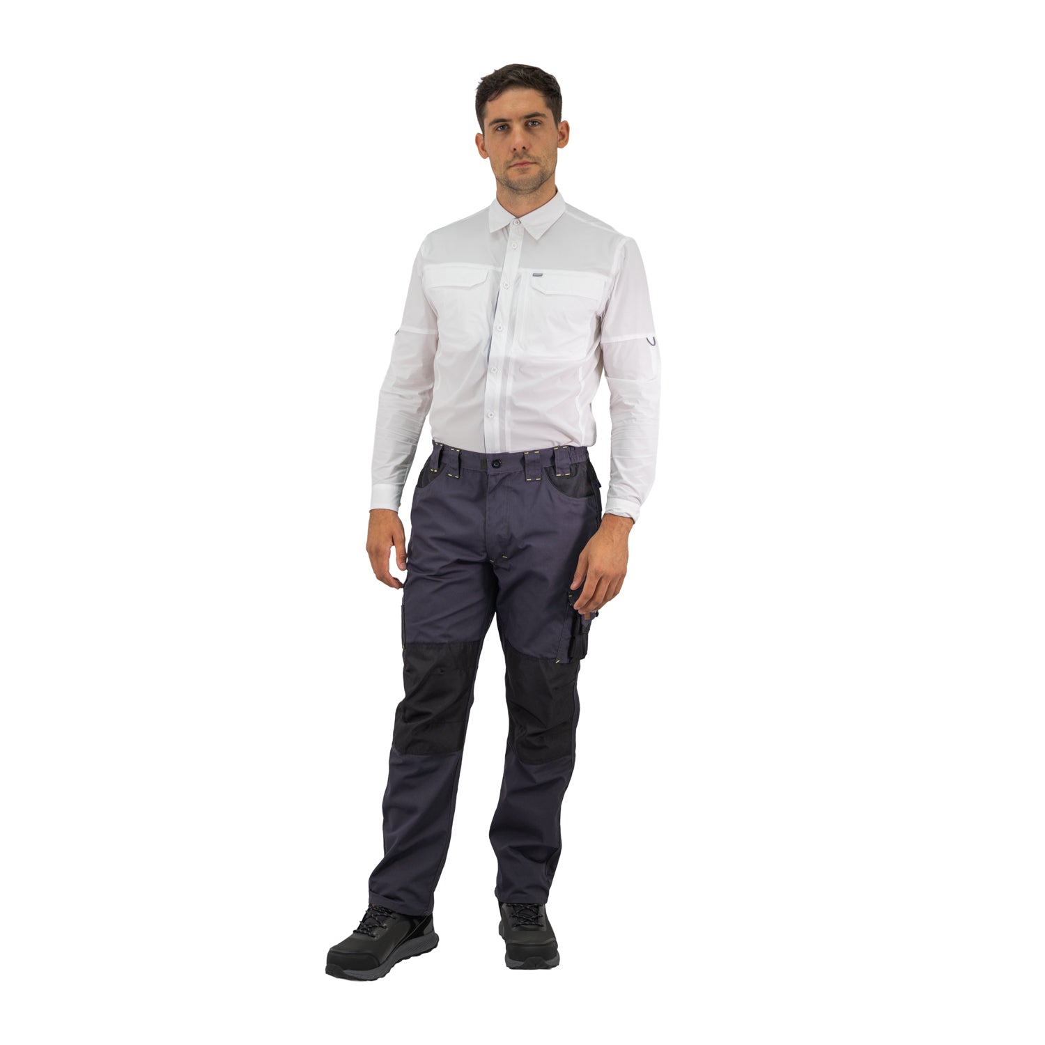 Pantalón Cargo HW Dakota Carbon Grey