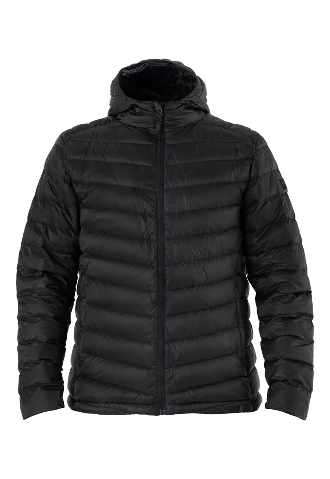 Parka Pluma HW Pullay con Gorro Negro