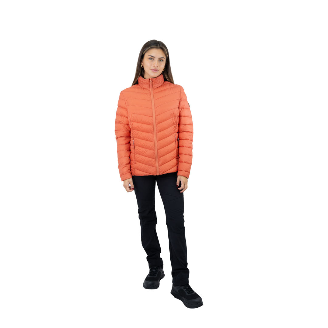 Parka HW Pillow Traveler Mujer Ladrillo